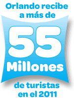 Orlando recibe a más de 55 millones de turistas en el 2011
