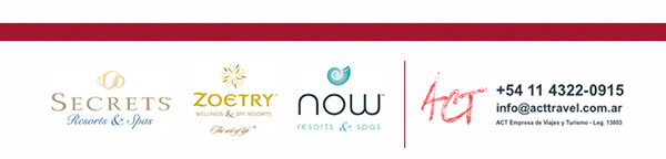 Reserve! +54 11 4322-0915 info@acttravel.com.ar