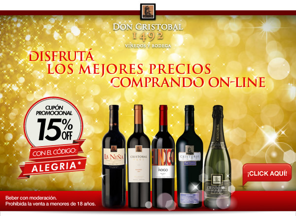 DISFRUT LOS MEJORES PRECIOS COMPRANDO ON-LINE. CLICK AQU!
