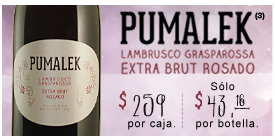 PUMALEK. Extra Brut Rosado.