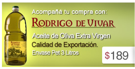 RODRIGO DE VIVAR. Aceite de Oliva Extra Virgen.