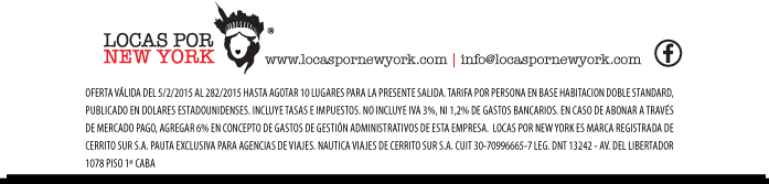 LOCAS POR NEW YORK