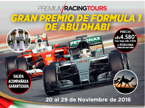 GRAN PREMIO DE FORMULA 1 DE ABU DHABI