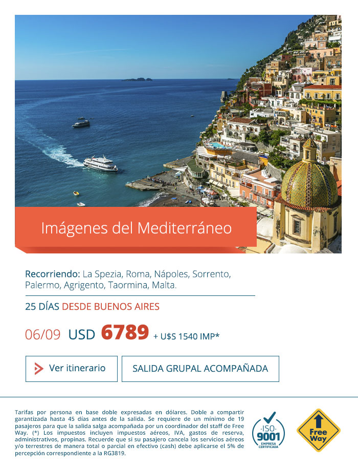 ¡Dejate llevar por Imágenes del Mediterráneo!