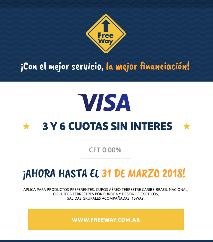 FREE WAY: ¡Con el mejor servicio, la mejor financiación!