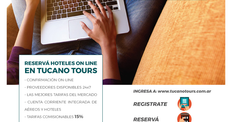 Reservá hotelería nacional en pesos y comisioná