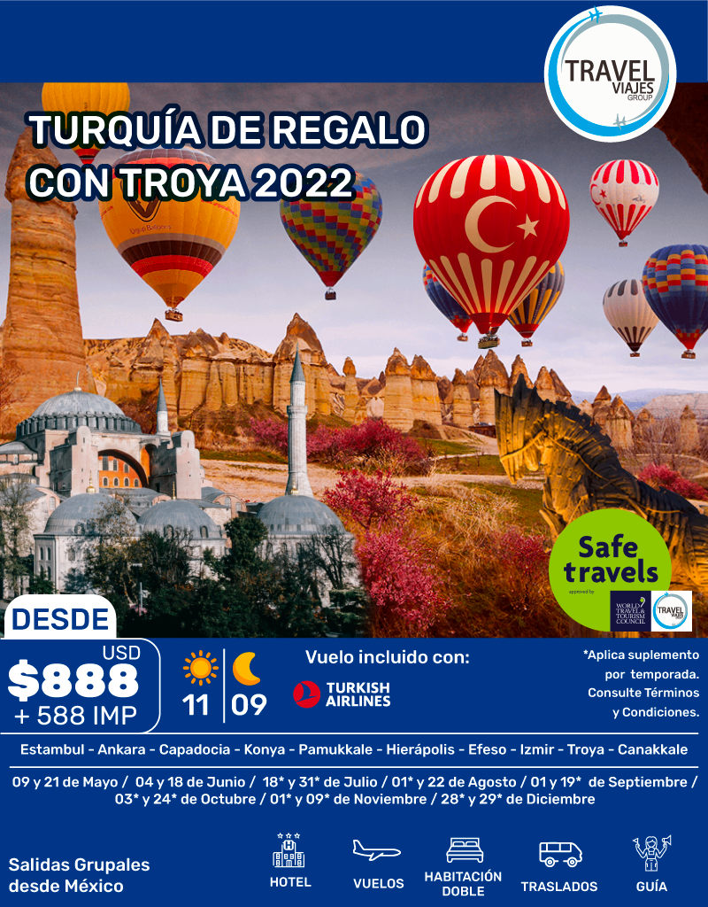 TURQUIA DE REGALO CON TROYA